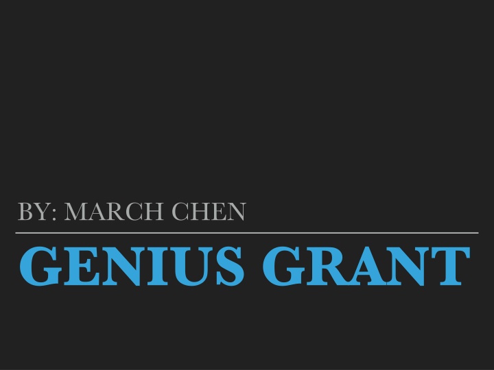 by march chen