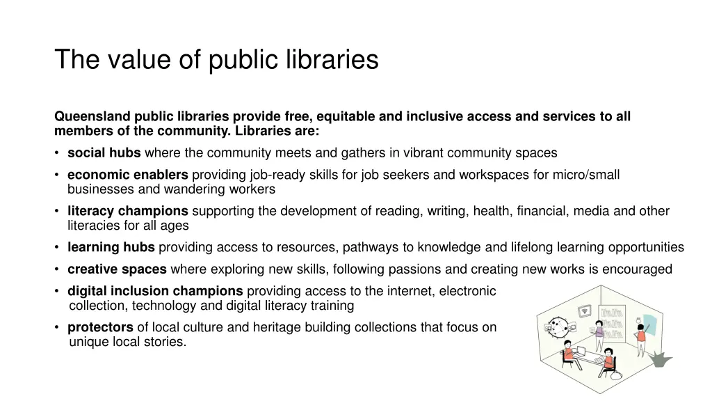 the value of public libraries