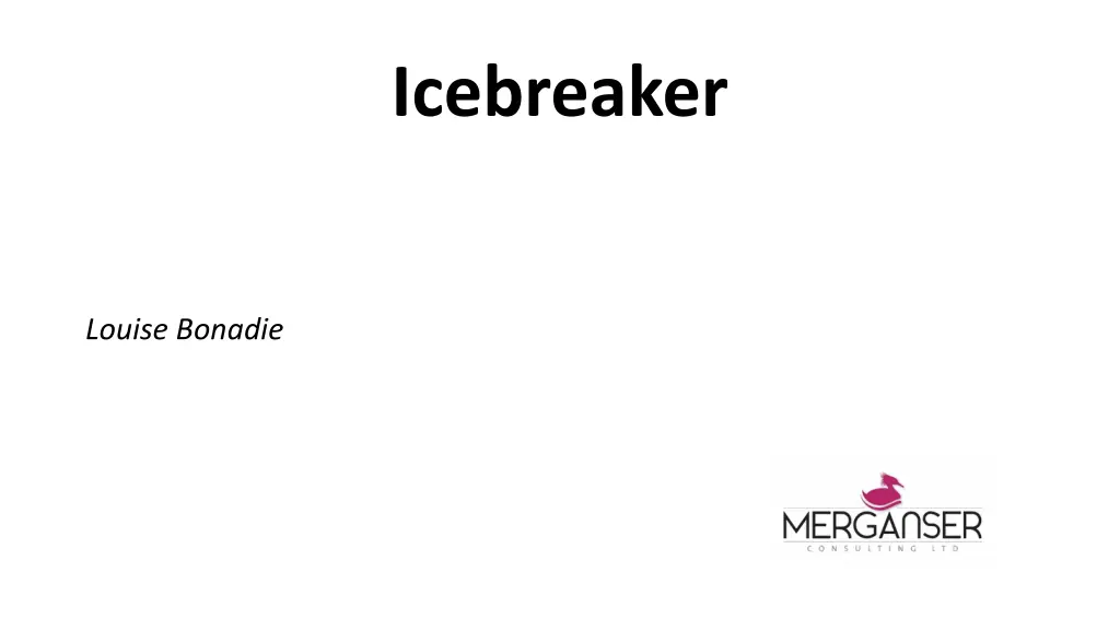 icebreaker
