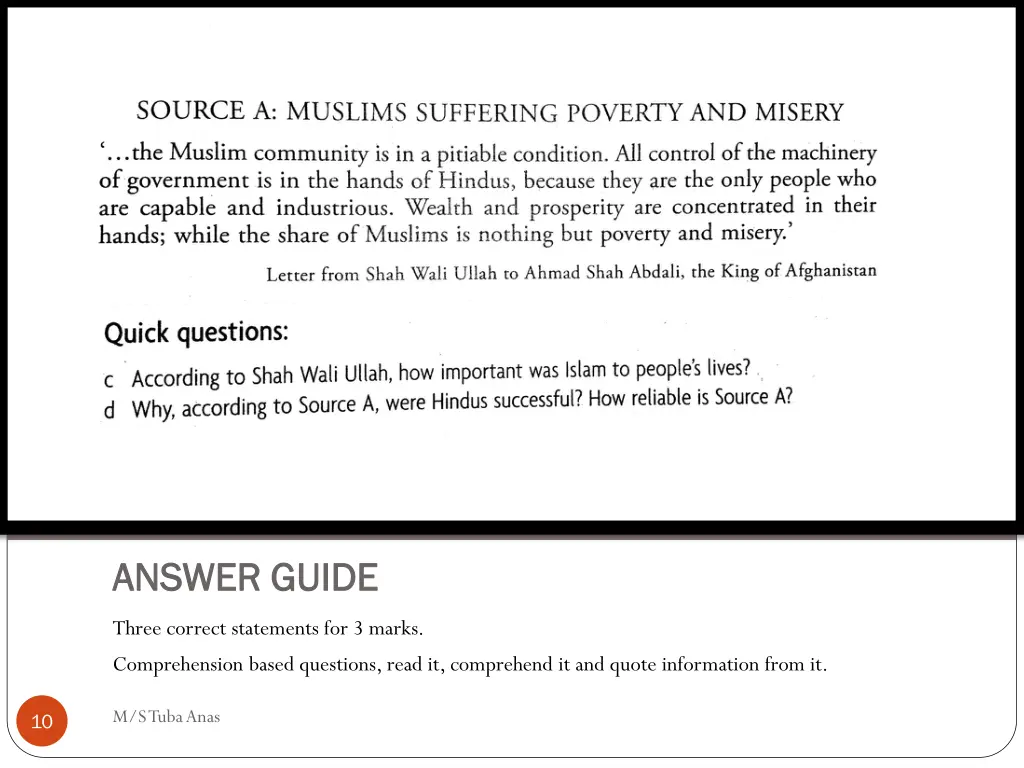 answer guide answer guide