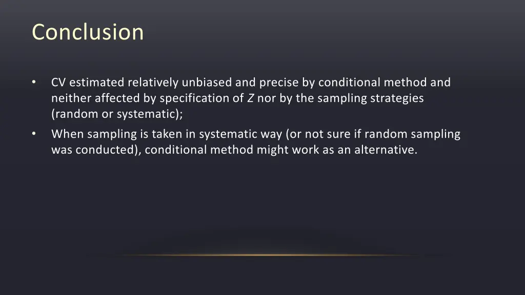 conclusion