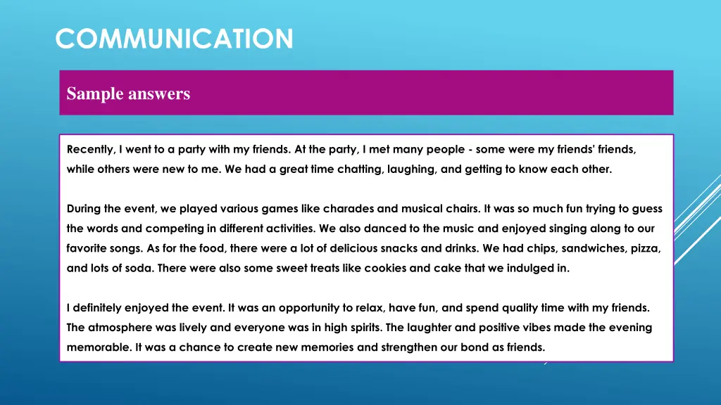 communication 1