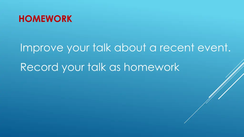 homework