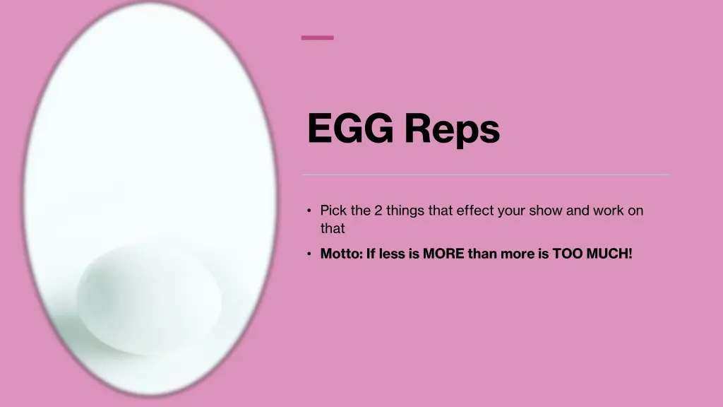 egg reps