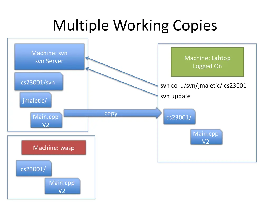 multiple working copies