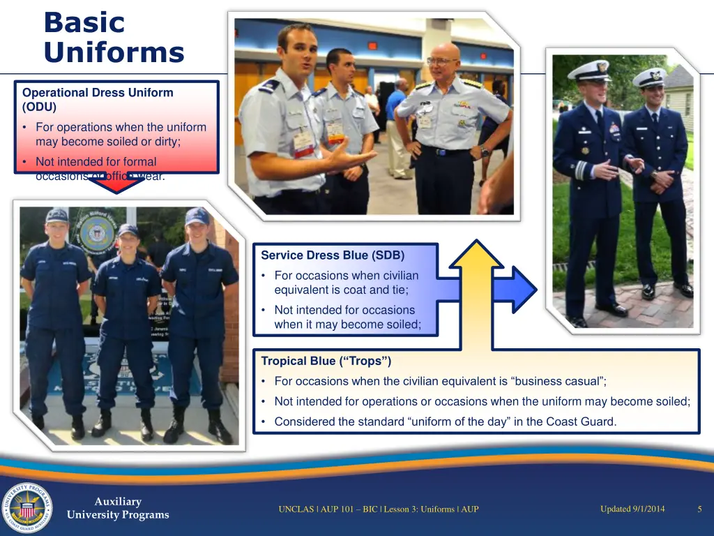 basic uniforms