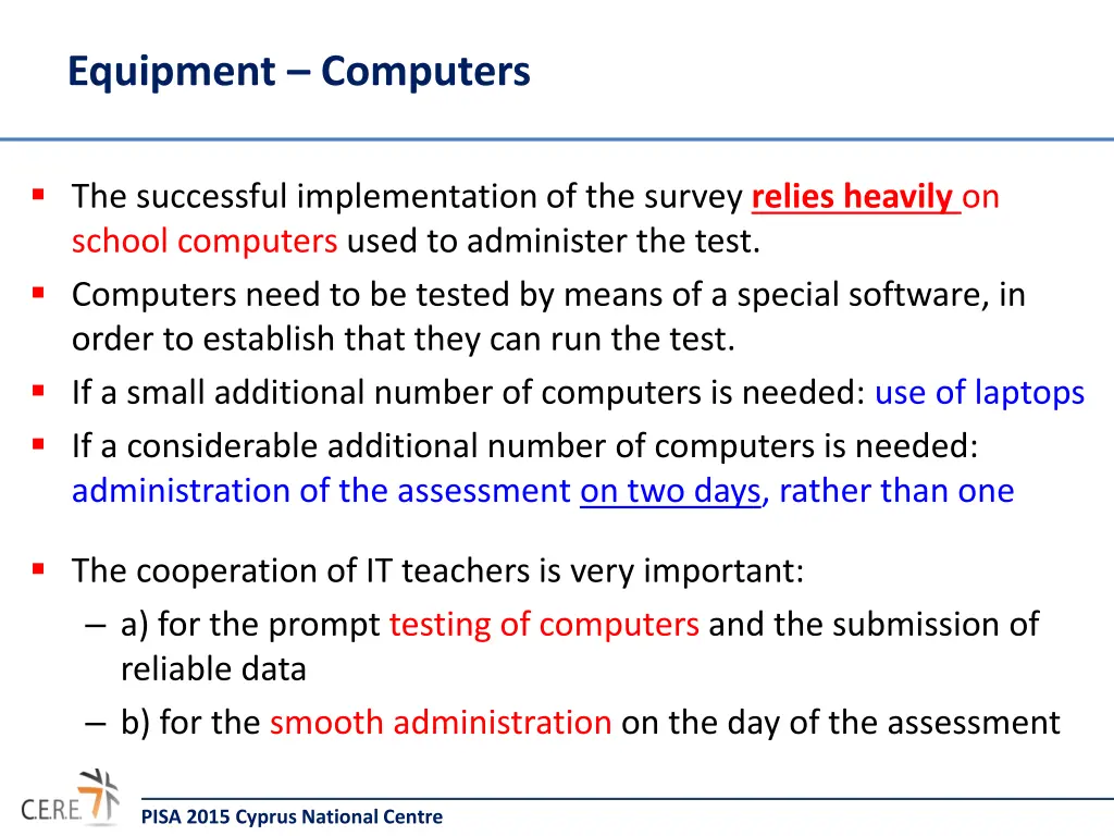 equipment computers