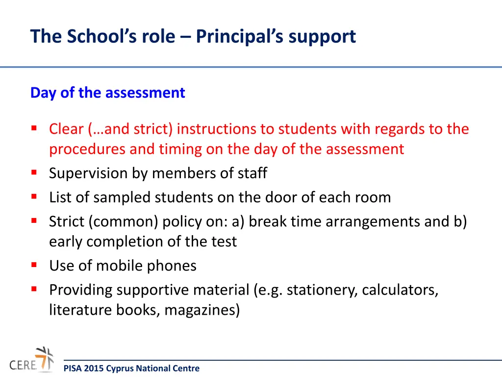 the school s role principal s support 2