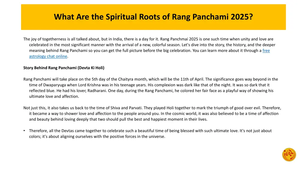 what are the spiritual roots of rang panchami 2025 1