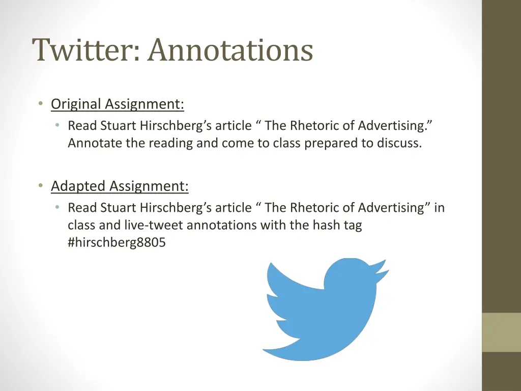 twitter annotations