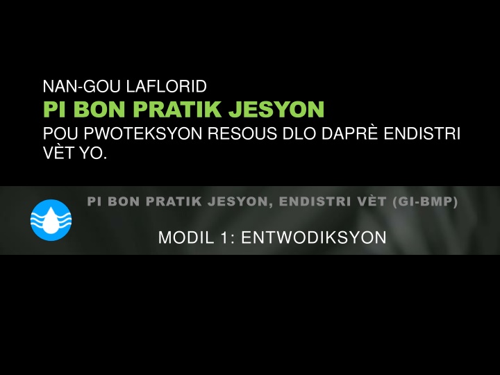 nan gou laflorid pi bon pratik jesyon