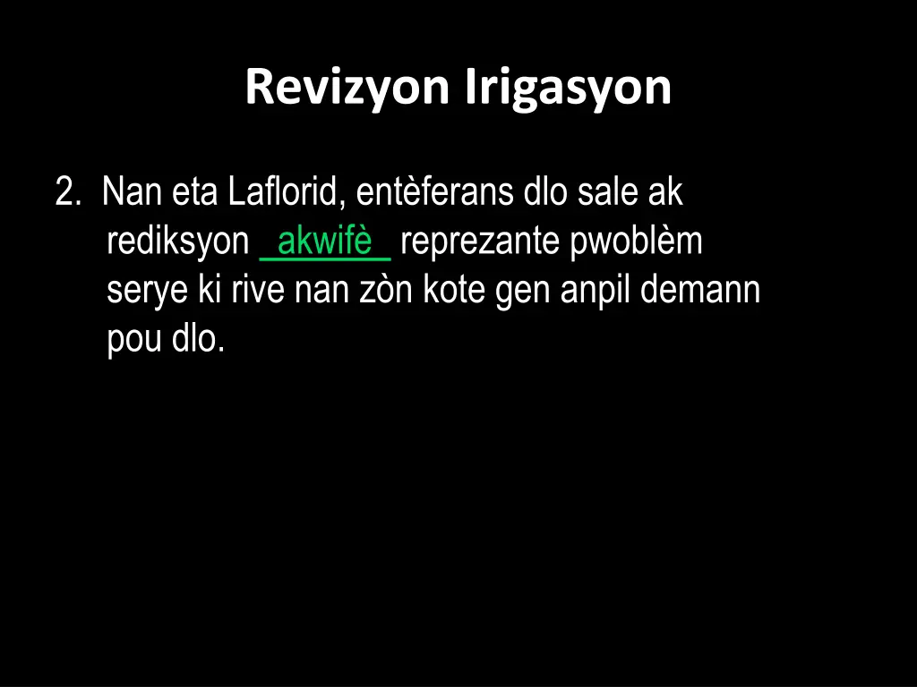 revizyon irigasyon 1