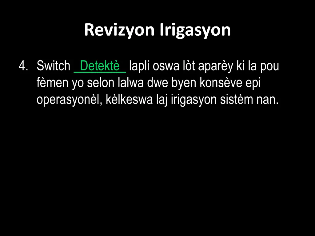 revizyon irigasyon 3