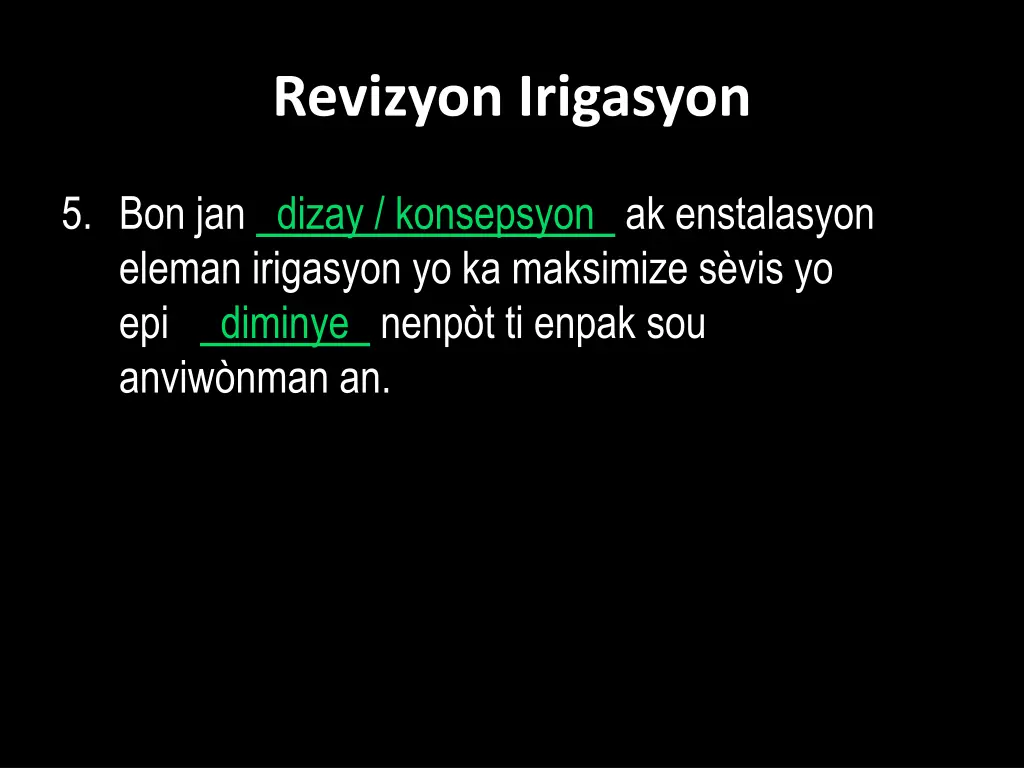 revizyon irigasyon 4