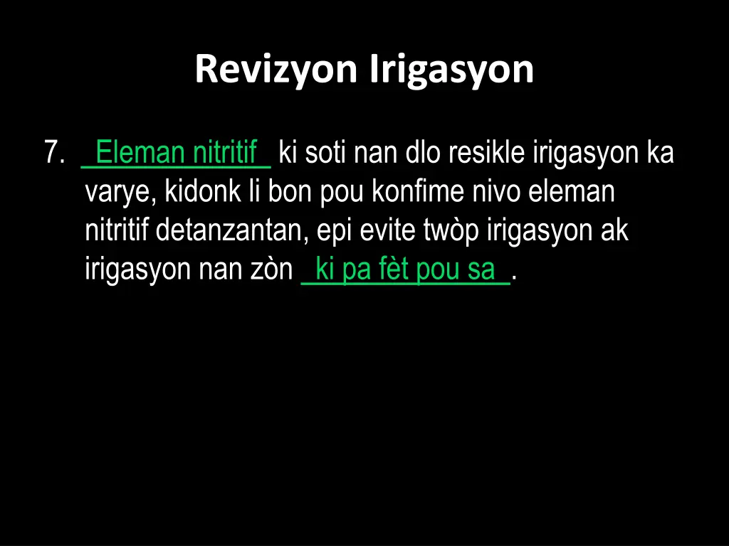 revizyon irigasyon 6