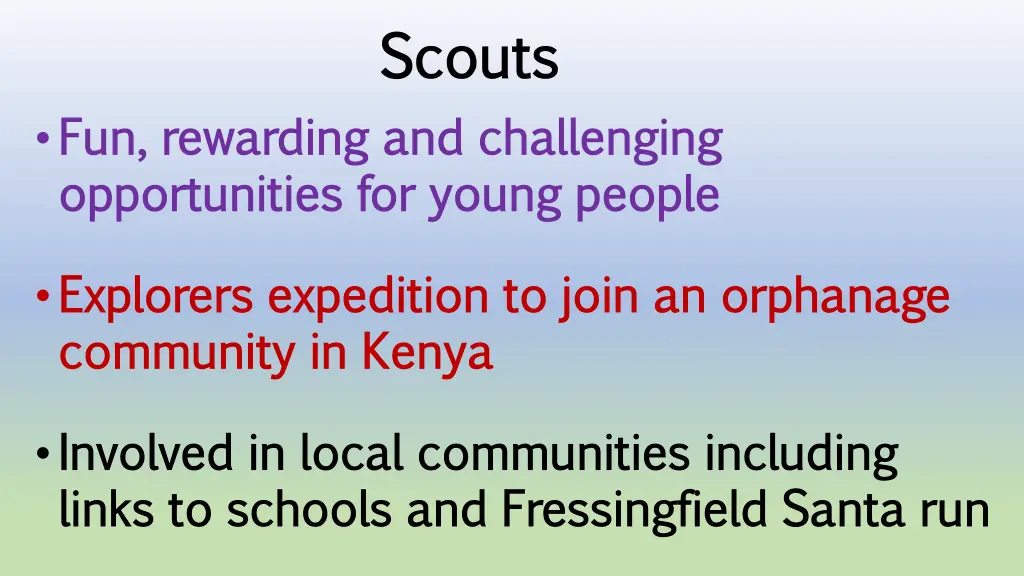 scouts scouts