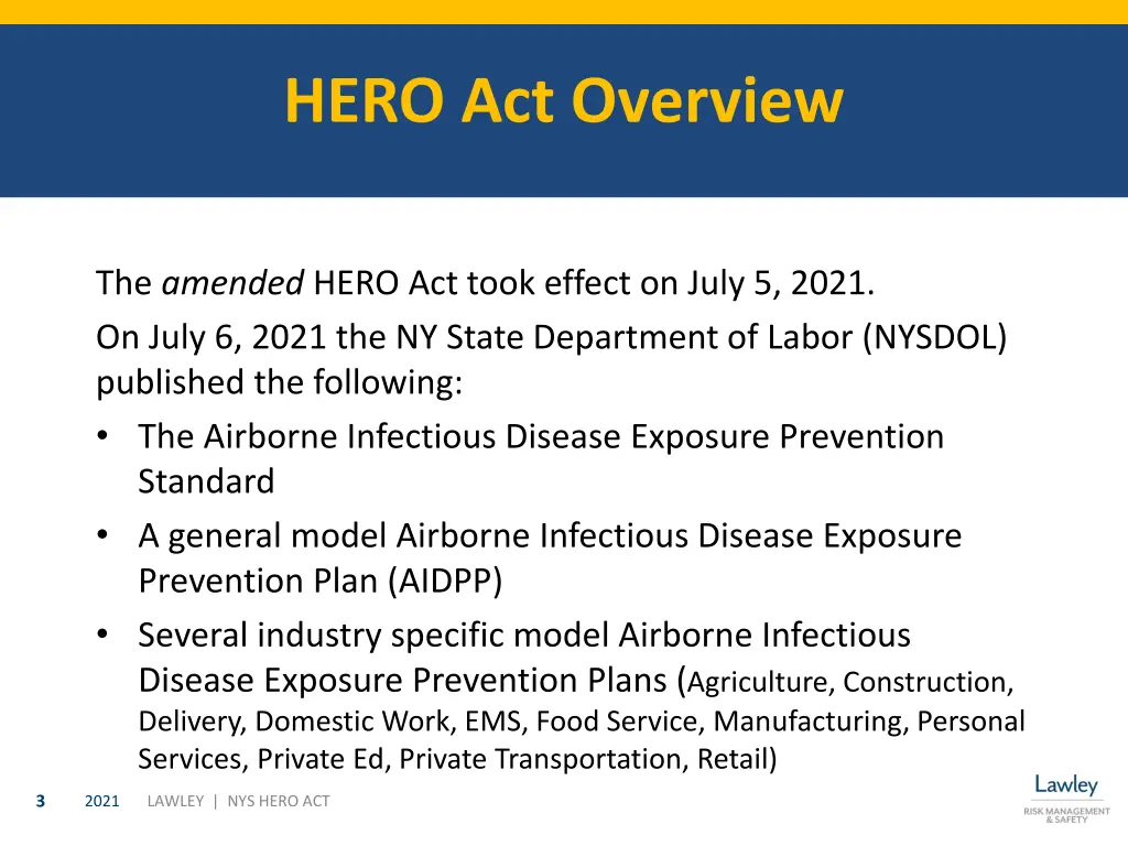 hero act overview