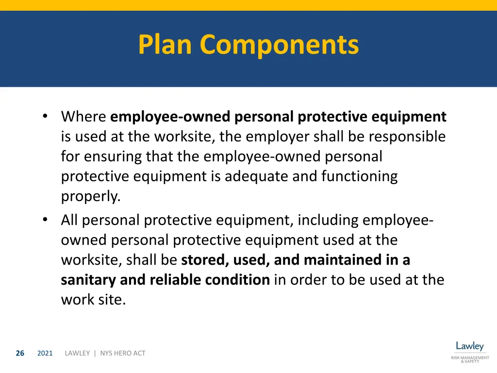 plan components 5