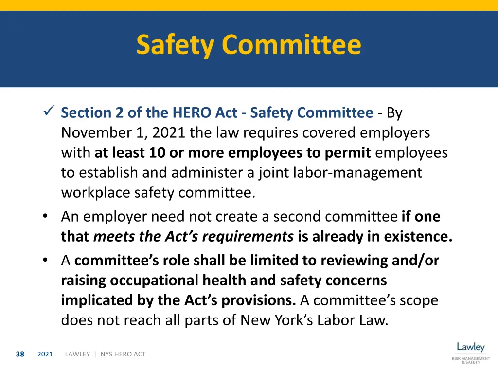 safety committee