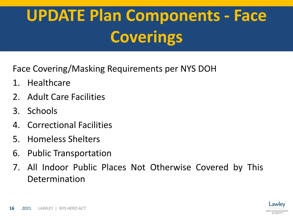 update plan components face coverings 1