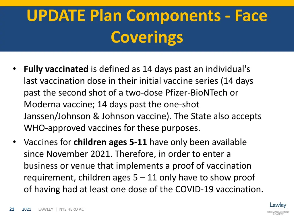 update plan components face coverings 6