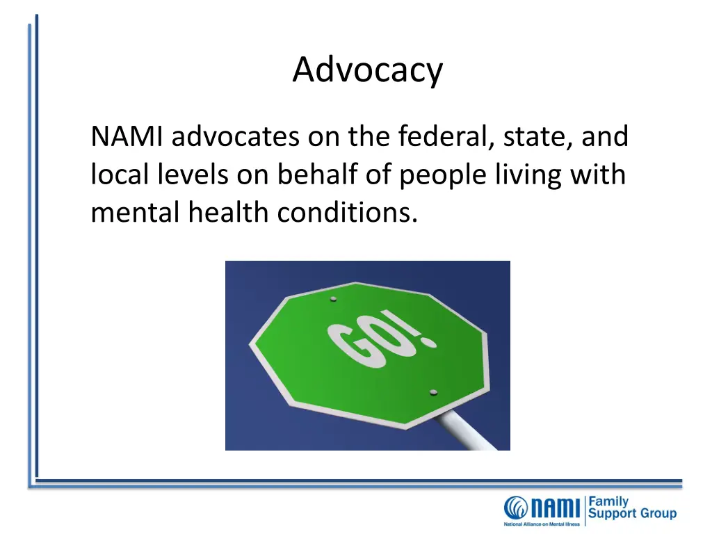 advocacy