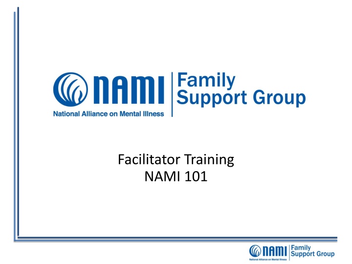 facilitator training nami 101