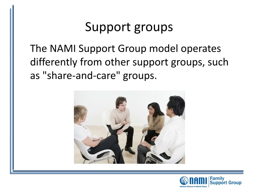 support groups