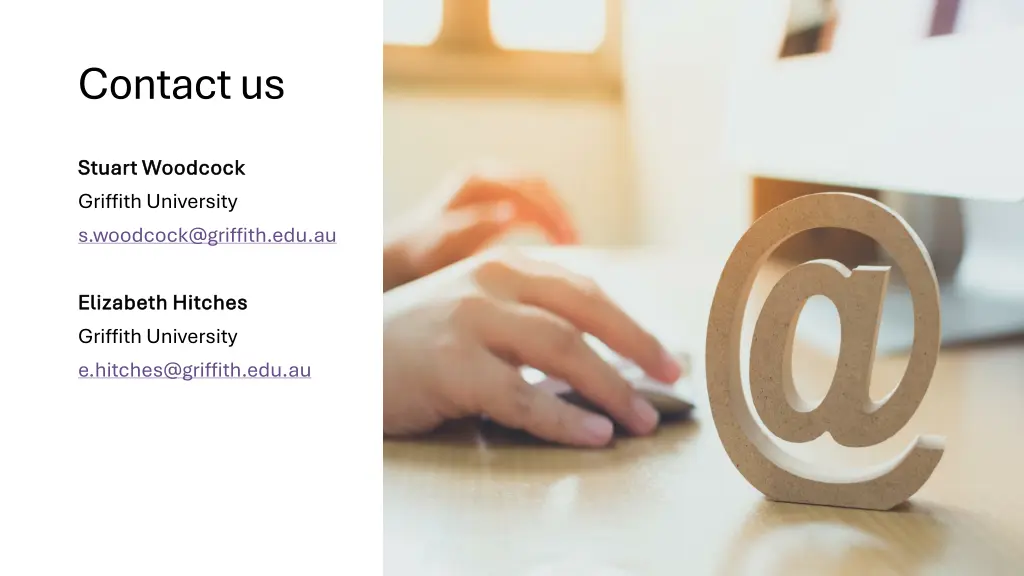 contact us