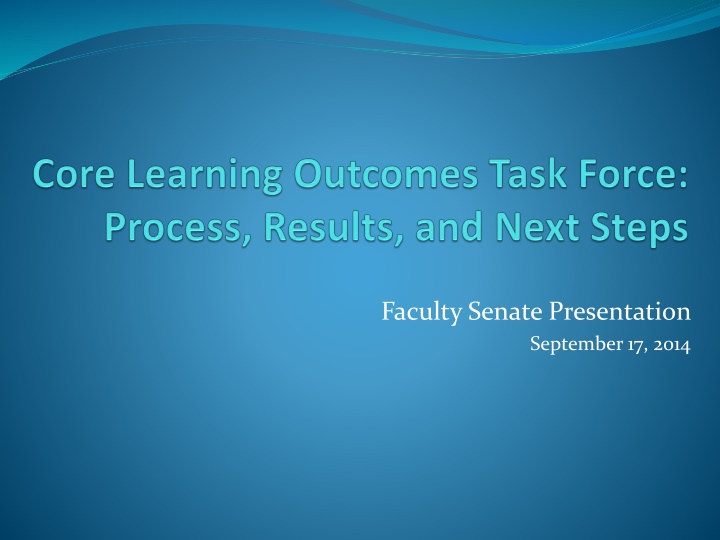faculty senate presentation september 17 2014