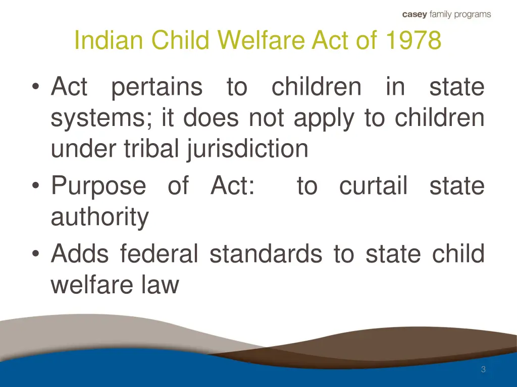 indian child welfare act of 1978