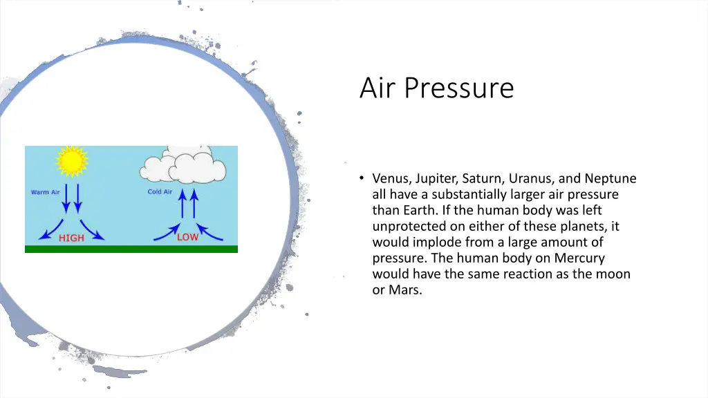 air pressure