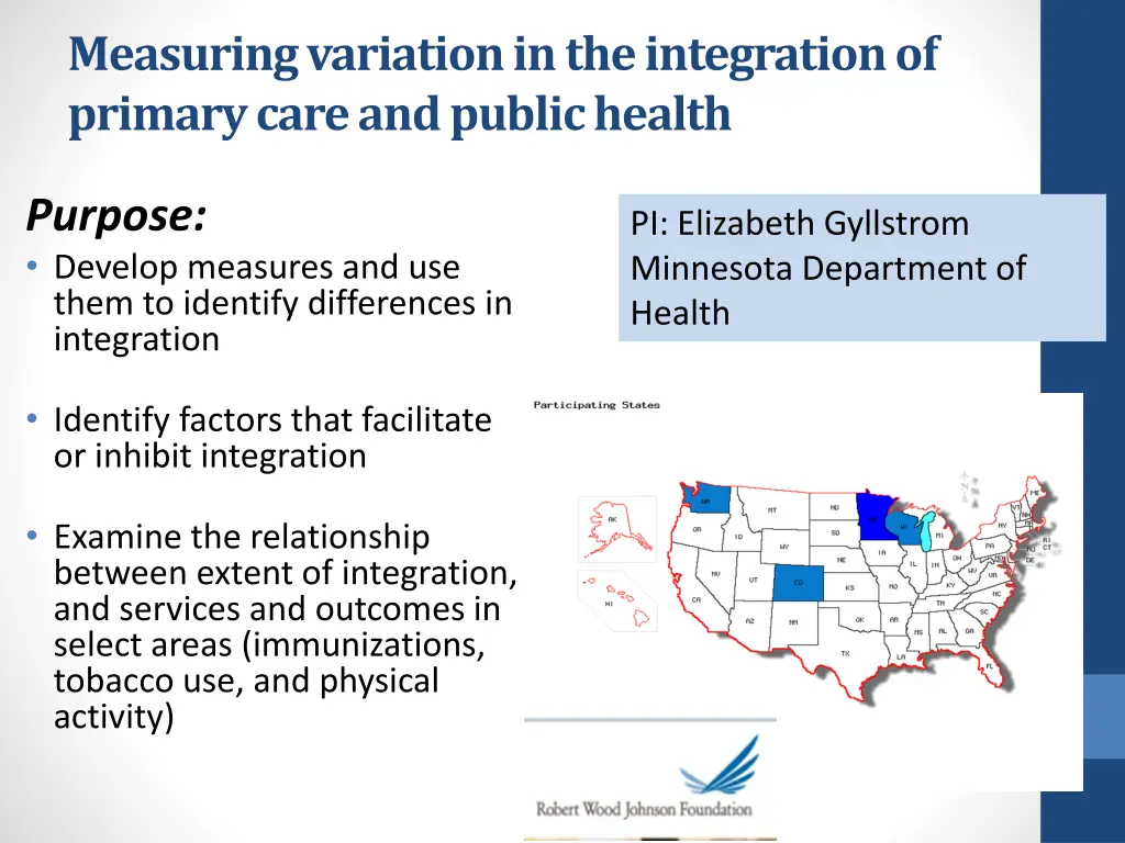 measuring variation in the integration of primary