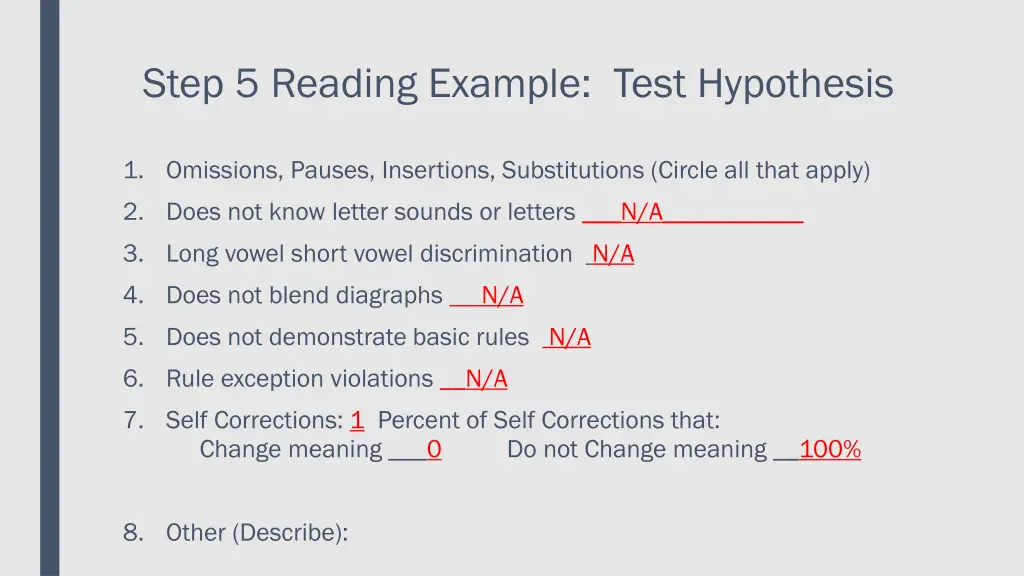 step 5 reading example test hypothesis