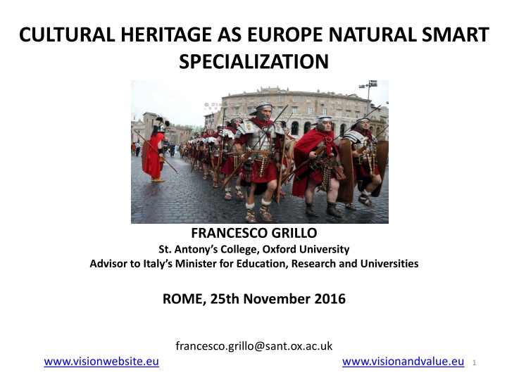 cultural heritage as europe natural smart