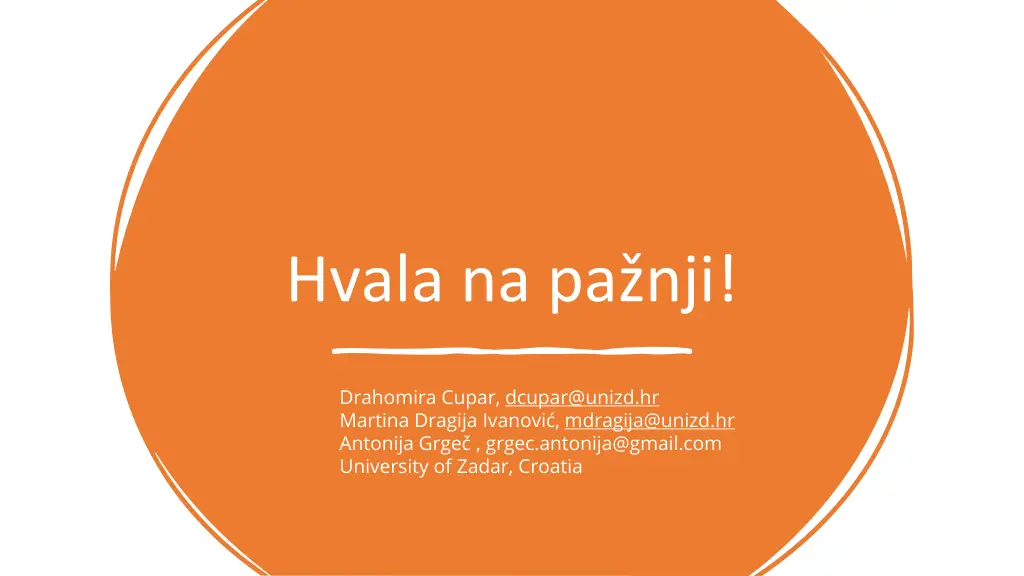 hvala na pa nji
