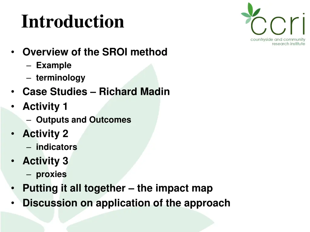 introduction