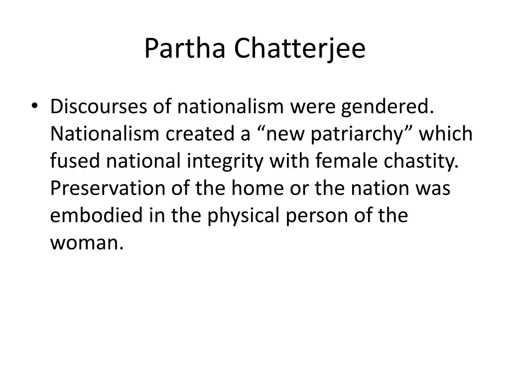 partha chatterjee 1