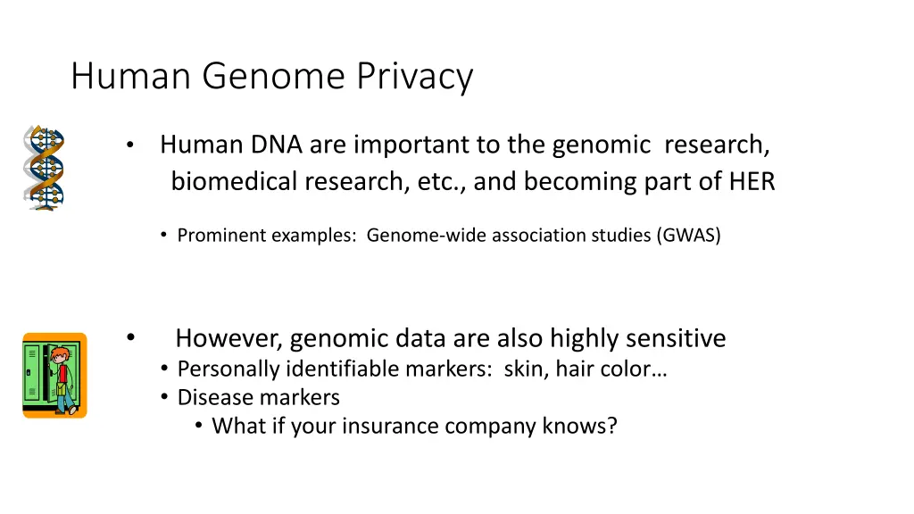 human genome privacy