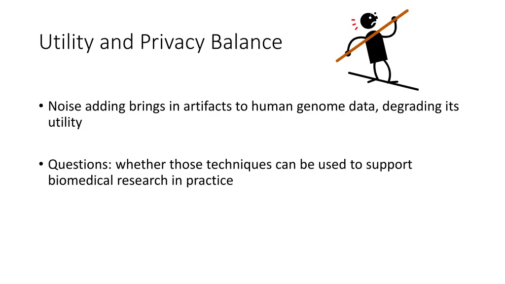 utility and privacy balance