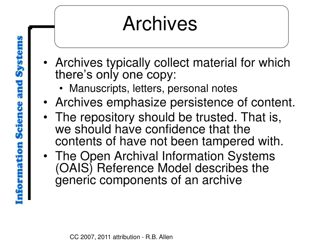 archives