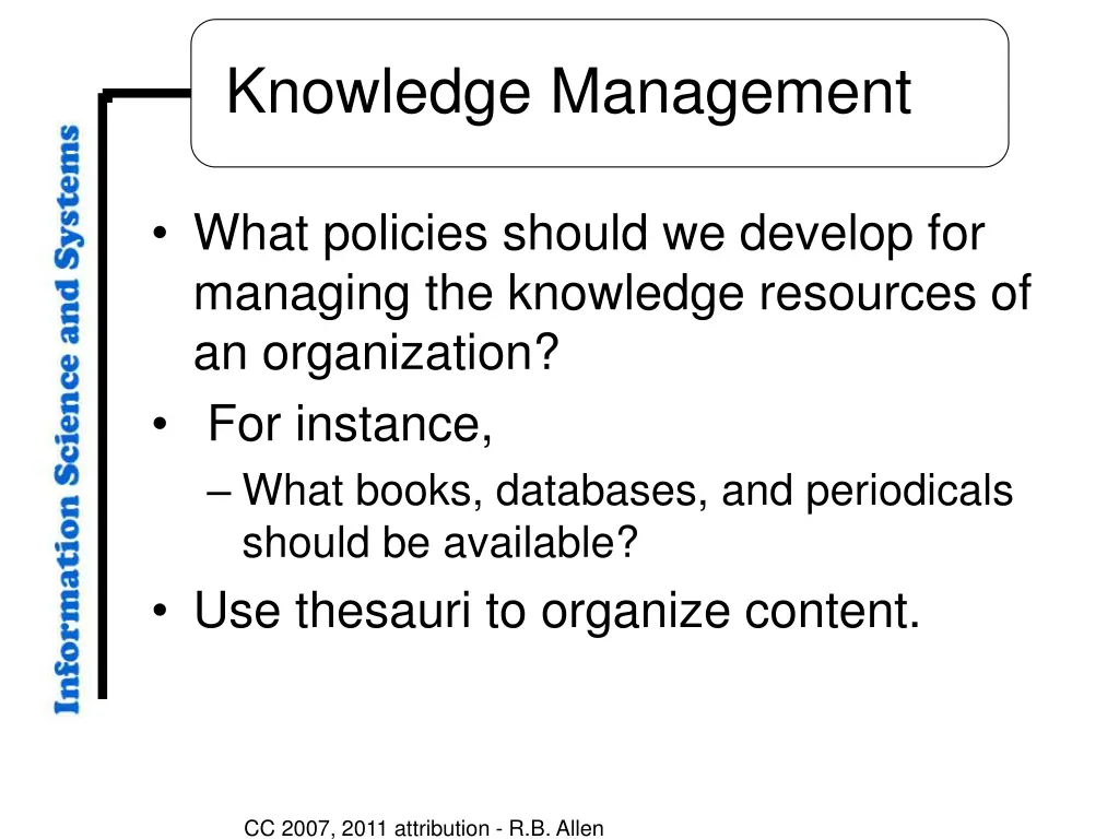 knowledge management