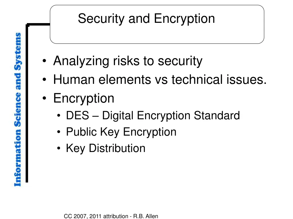 security and encryption