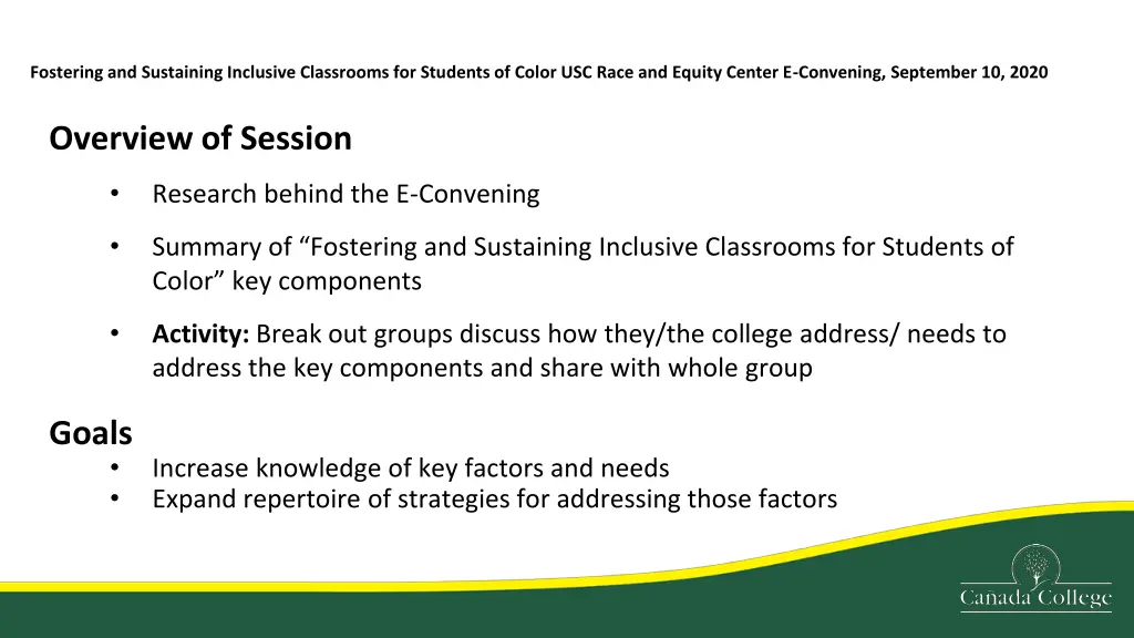 fostering and sustaining inclusive classrooms 1