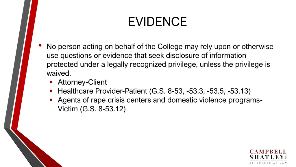 evidence 1