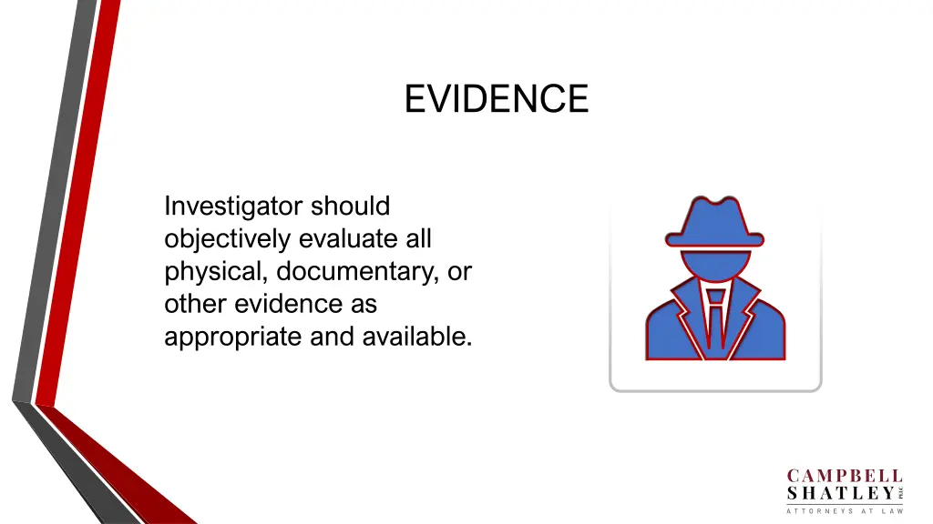 evidence