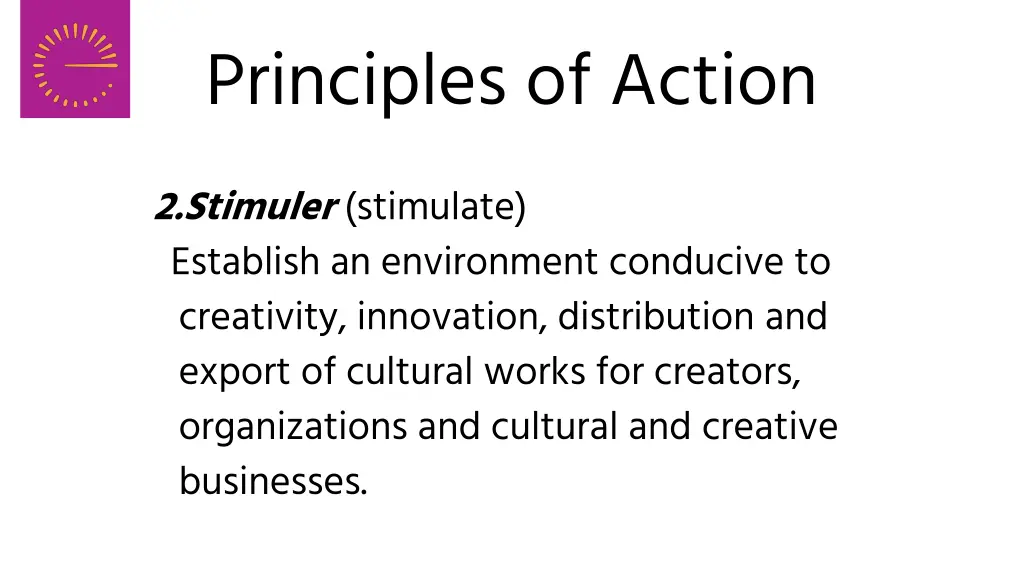 principles of action 1