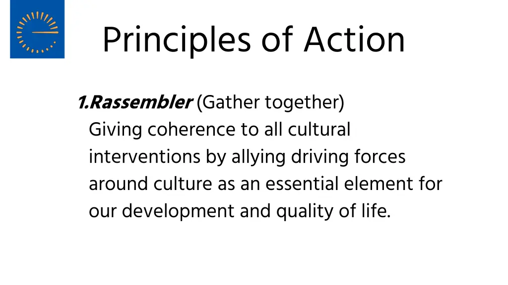 principles of action