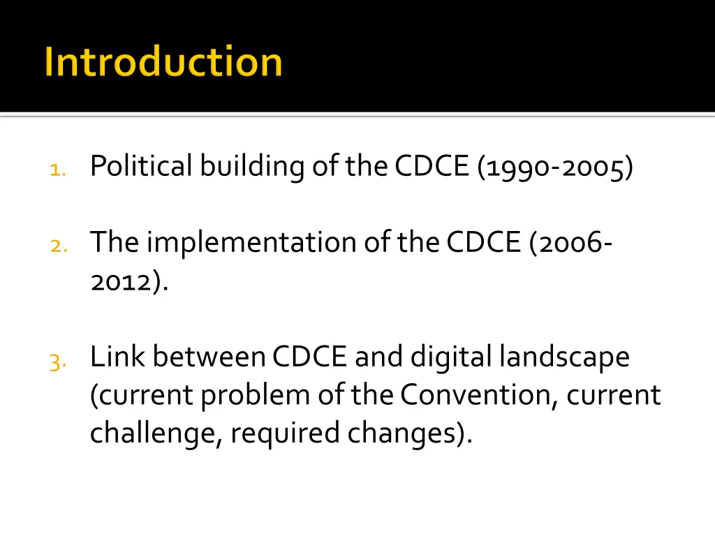 1 political building of the cdce 1990 2005