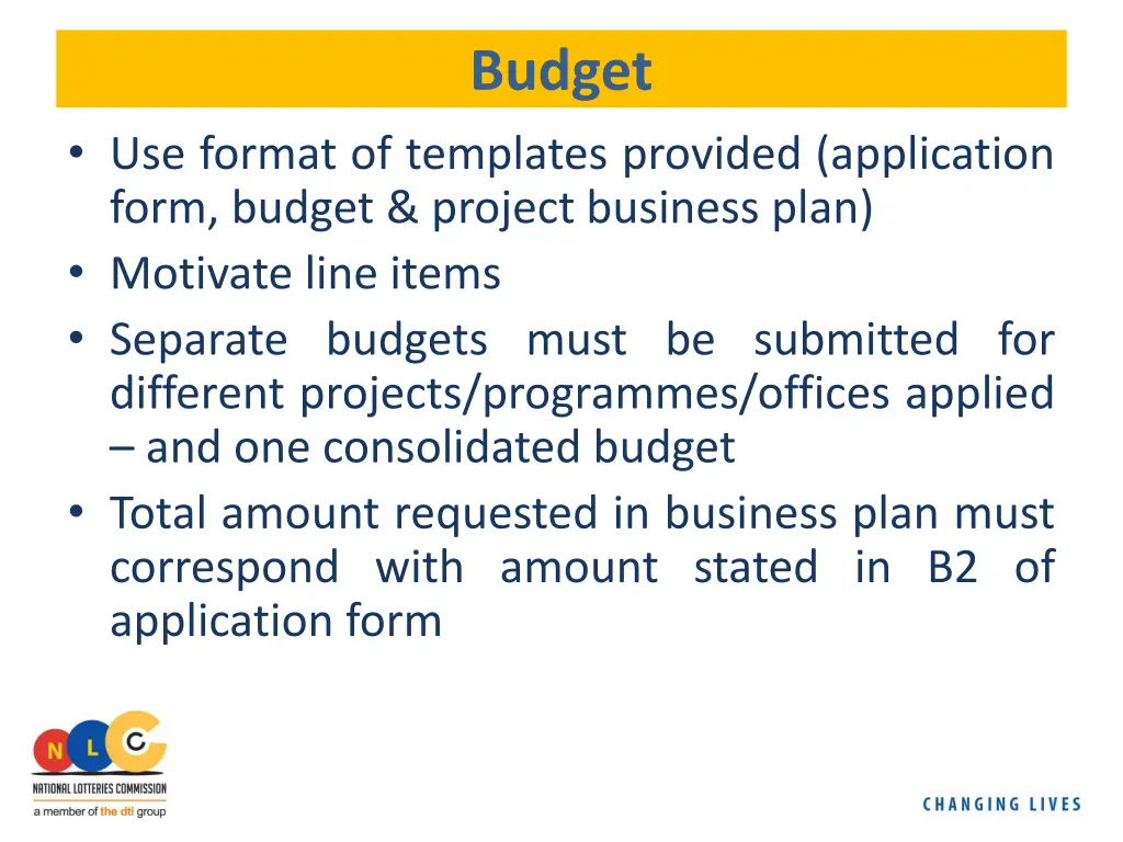 budget